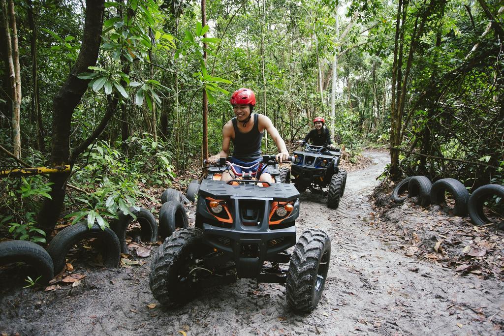 Sand & Sandals Desaru Beach Resort & Spa Экстерьер фото ATV riding in the jungle